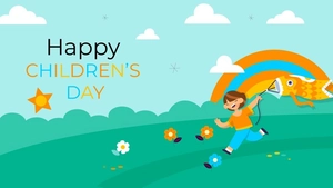 High Resolution Children's Day Background