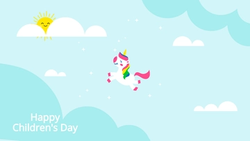 Free Children's Day Wallpaper Background Template to Edit Online
