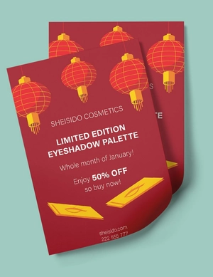 Creative Chinese New Year Flyer
