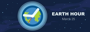 Earth Hour Banner
