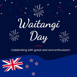 Waitangi Day Whatsapp Post