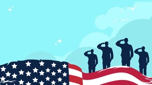 Patriots' Day Design Background