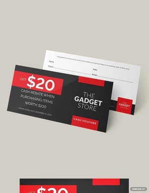 Cash Voucher Template