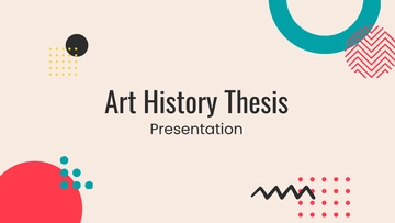 Free Art History Thesis Presentation Template to Edit Online