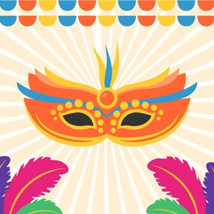 Purim Drawing Vector