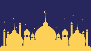 Al Isra' wal Miraj Design Background