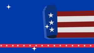 Patriots' Day Plain Background