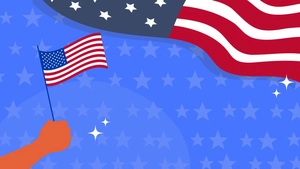 Patriots' Day Vector Background