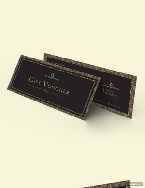 Elegant Gift Voucher Template