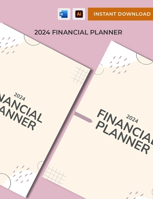 2024 Financial Planner Template