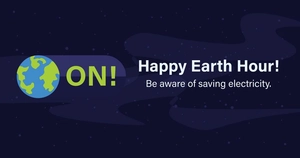 Earth Hour Blog Header