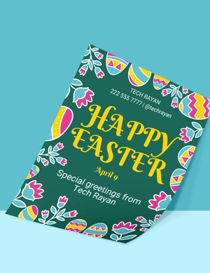 Happy Easter Flyer