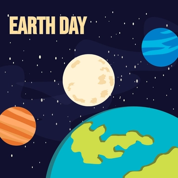Free Earth Day Clipart Template to Edit Online