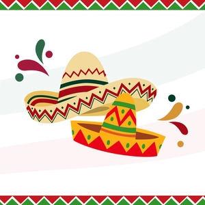 Mexico Constitution Day Illustration