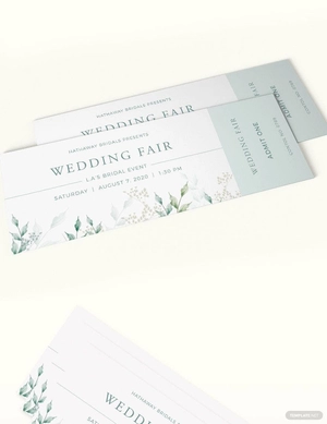 Elegant Ticket Template