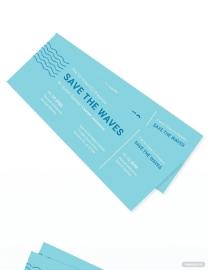 Event Ticket Template