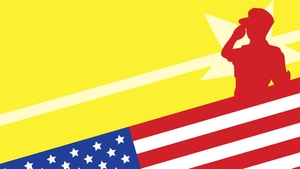 Patriots' Day Yellow Background