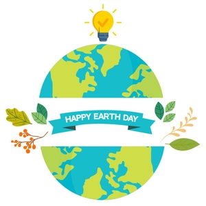 Earth Day Flat Design Vector