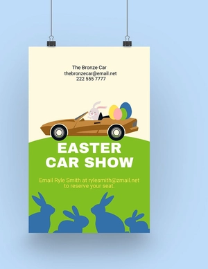 Easter Advertisement Poster