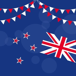 Happy Waitangi Day Vector
