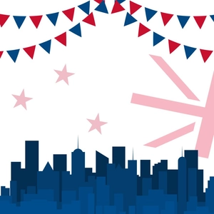 Happy Waitangi Day Illustration