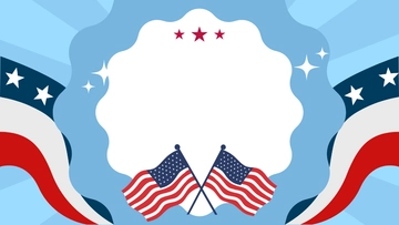 Free Patriots' Day Zoom Background Template to Edit Online