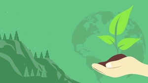 Earth Day Aesthetic Background