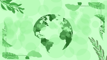 Free Earth Day Blur Background Template to Edit Online