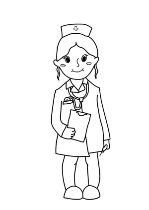 Cute Labor Day Drawing