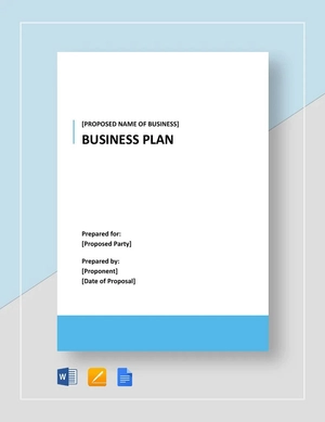 Fitness Center Business Plan Template