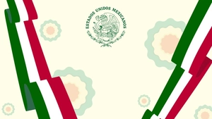 Mexico Constitution Day Design Background
