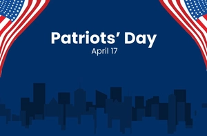 Patriots' Day Banner