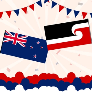 Waitangi Day Drawing Vector