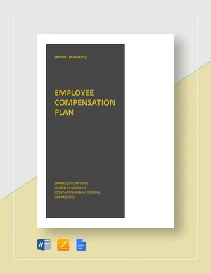 Employee Compensation Plan Template