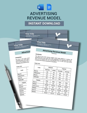 Advertising Revenue Model
