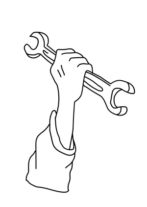 Easy Labor Day Drawing