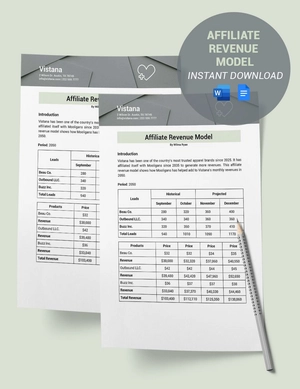 Affiliate Revenue Model