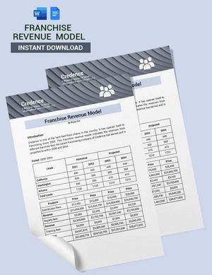 Franchise Revenue Model