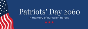 Patriots' Day Twitter Banner