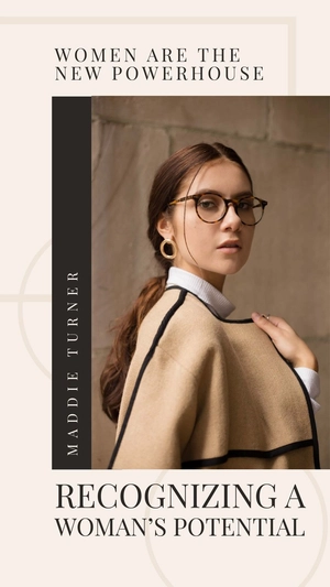 Feminine Instagram Reel Cover Template
