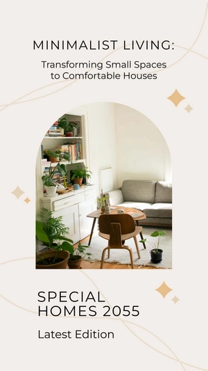 Minimalist Instagram Reels Cover Template