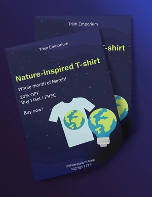 Happy Earth Hour Flyer