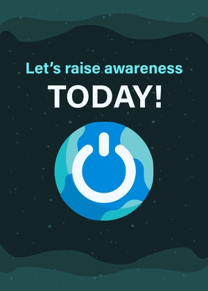 Earth Hour Card