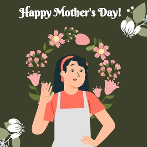 Mother's Day Illustration