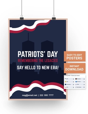 Patriots Day Poster