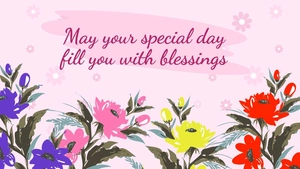 Mother's Day Wishes Background