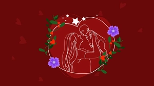 Mother's Day Dark Background