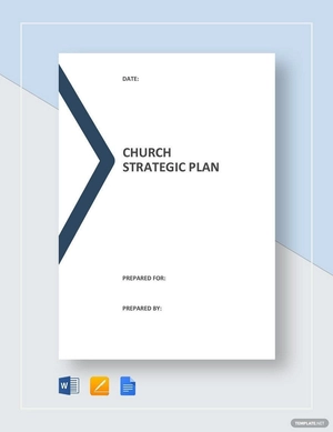 Church Strategic Plan Template