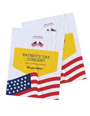 Patriots' Day Event Flyer