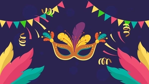 High Resolution Purim Background